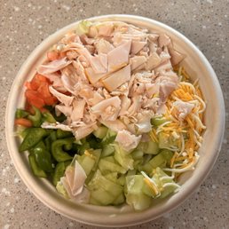 Firehouse Salad with Turkey Firehouse Salad with Turkey
