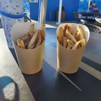 Burger Stop - $13 worth of fries (after tax) or $11 if you have a passholder discount. - American Near Me - Carlsbad, California Burger Stop - $13 worth of fries (after tax) or $11 if you have a passholder discount. - American Near Me - Carlsbad, California