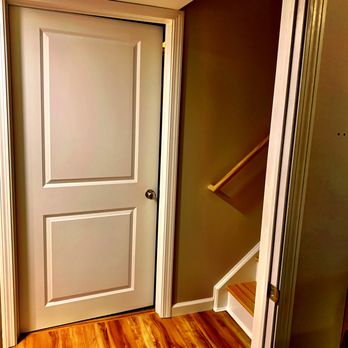 Big Beard Woodcrafters - New trim and doors added to finished basement. - Carpenters Near Me Big Beard Woodcrafters - New trim and doors added to finished basement. - Carpenters Near Me