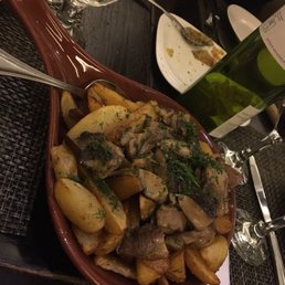 Potatoes with Mushrooms