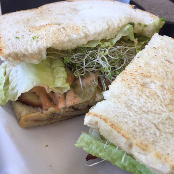 Kravings Fruit Bar - Chicken sandwich with sprouts - Juice Bars & Smoothies Near Me - Santee, California Kravings Fruit Bar - Chicken sandwich with sprouts - Juice Bars & Smoothies Near Me - Santee, California