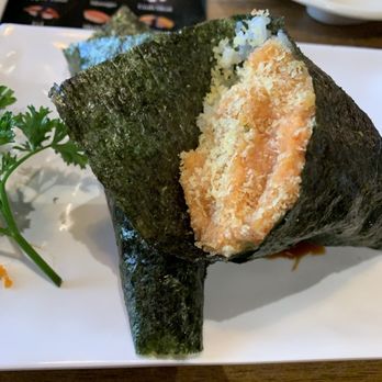 Sumo Sushi - 2 spicy salmon handrolls - Japanese Near Me - Houston, Texas Sumo Sushi - 2 spicy salmon handrolls - Japanese Near Me - Houston, Texas