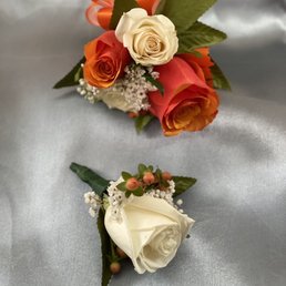 Corsage and bustier for prom. Corsage and bustier for prom.