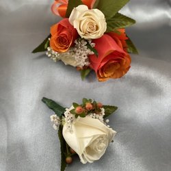 Olympia Flower Store - Corsage and bustier for prom.
