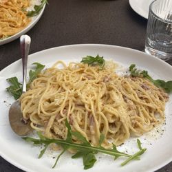 Ristorante Mercato - Pasta carbonara. Pretty good.