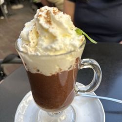 Camelot Cafe - Hot chocolate with orange