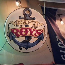 a sign for a restaurant