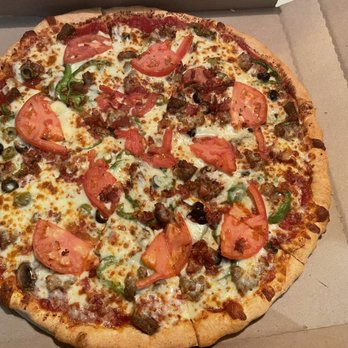 Rosati's Pizza - The "Monster" pie. - Pizza Near Me - Winter Park, Florida