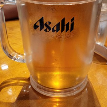 Akebono - Sapporo beer although in a Asahi pitcher. - Japanese Near Me - Sacramento, California