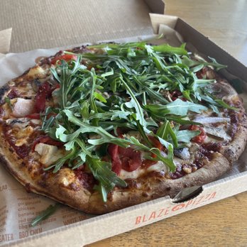 Blaze Pizza - BYO pizza 12/30/22 - Salad Near Me - Oklahoma City, Oklahoma Blaze Pizza - BYO pizza 12/30/22 - Salad Near Me - Oklahoma City, Oklahoma