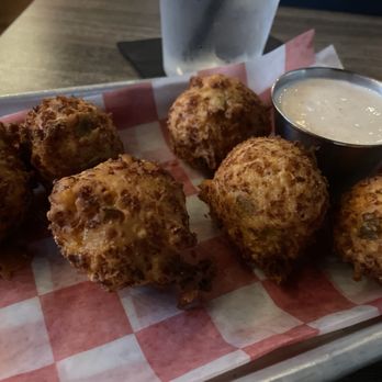 Lola's Burger & Tequila Bar - Jalapeño cheese fritters - Burgers Near Me - Roswell, Georgia