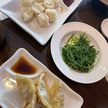 Sushi Para II - 4. Shrimp Shumai, 3. Seaweed Salad, 5. Homemade Gyoza - Sushi Bars Near Me - Chicago, Illinois