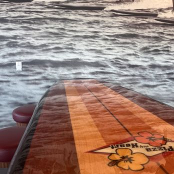 Pizza My Heart - Table/surfboard - Pizza Near Me - Fremont, California Pizza My Heart - Table/surfboard - Pizza Near Me - Fremont, California
