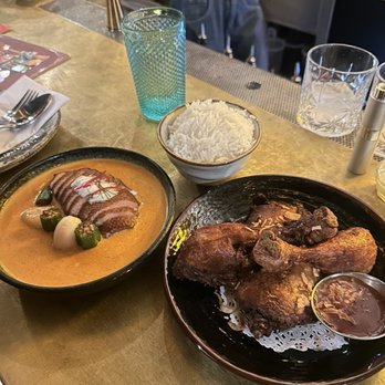 Soothr - Panang Duck Lychee Curry fried Had Yai Chicken - Thai Near Me - New York, New York Soothr - Panang Duck Lychee Curry fried Had Yai Chicken - Thai Near Me - New York, New York