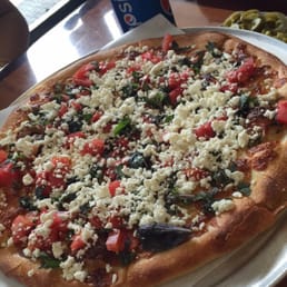 Basil Feta Pizza
