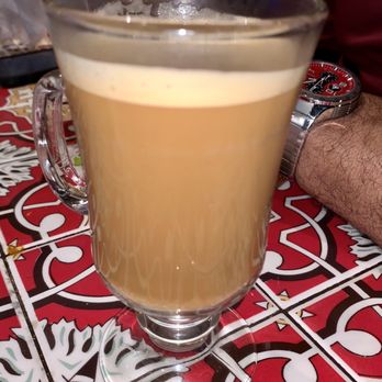 Chili's - a glass of coffee on a table - Tex-Mex Near Me - Bayamon, Puerto Rico