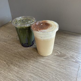 The Mugs - Matcha and Tiramisu latte - Coffee & Tea Near Me - Irvine, California The Mugs - Matcha and Tiramisu latte - Coffee & Tea Near Me - Irvine, California