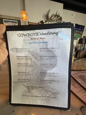 Menu photo 2 Cowboys Wandering Big Bear Lake, CA