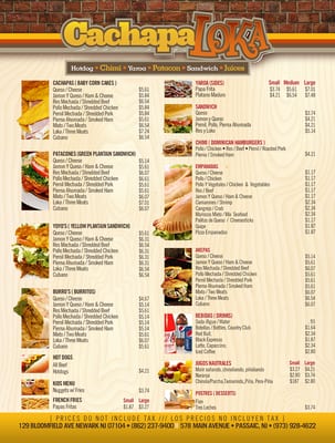 Menu photo 2 Cachapa Loka Passaic, NJ