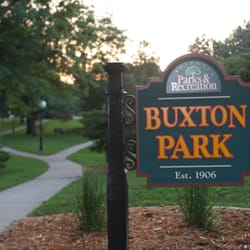 Buxton Park - Buxton Park at magic hour.