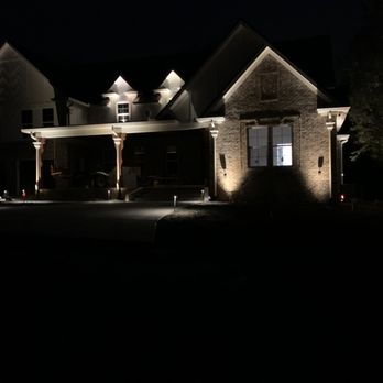 Lopez Landscaping Services - a home at night - Landscaping Near Me Lopez Landscaping Services - a home at night - Landscaping Near Me