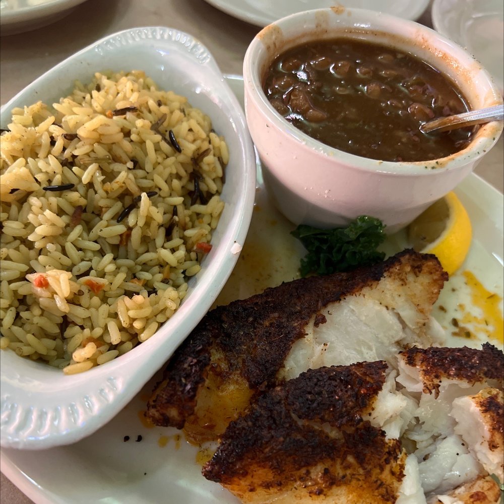 Pinchers - Black grouper special ( broil with blackened seasoning) - Seafood Near Me - Naples, Florida Pinchers - Black grouper special ( broil with blackened seasoning) - Seafood Near Me - Naples, Florida