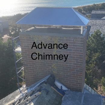 Advance Chimney - Hip and ridge cap installed to deter osprey in Yarmouth Ma - Fireplace Services Near Me - Wareham, Massachusetts