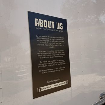 Seattle Teriyaki - Food Trucks Near Me - Austin, Texas Seattle Teriyaki - Food Trucks Near Me - Austin, Texas
