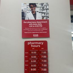 They take lunch break at the pharmacy