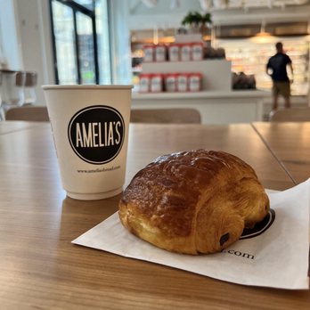Amelia's -Stutz - Chocolate croissant and caramel latte - Bakeries Near Me - Indianapolis, Indiana Amelia's -Stutz - Chocolate croissant and caramel latte - Bakeries Near Me - Indianapolis, Indiana