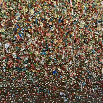 The Gum Wall - Local Flavor Near Me - Seattle, Washington The Gum Wall - Local Flavor Near Me - Seattle, Washington