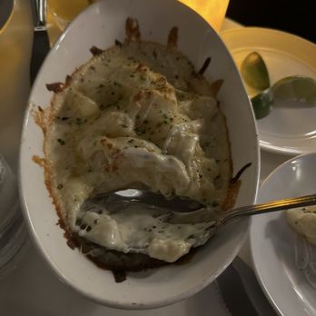 Eddie V's Prime Seafood - Au Gratin Cheddar Potatoes - Seafood Near Me - Houston, Texas Eddie V's Prime Seafood - Au Gratin Cheddar Potatoes - Seafood Near Me - Houston, Texas