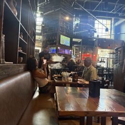 Atmosphere and Smoking fajitas Atmosphere and Smoking fajitas