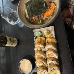 IKO - Crunchy Roll and Beef udon