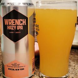 Webster Liquor - Industrial Arts Brewing Wrench Hazy NEIPA Beer 16floz Cans 4pk Poured $24.38 (09/20/26). @WebsterLiquor #JerseyCity @IndustrialArtsBrewing