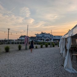 The Surfside Hotel - View of hotel from wedding reception tent