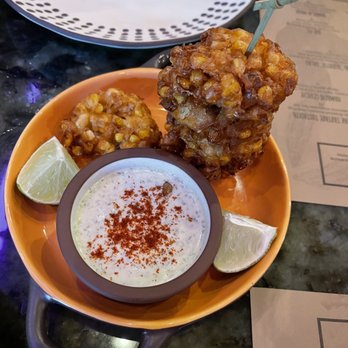 Bar Tabu - Corn fritters - Salad Near Me - Chicago, Illinois