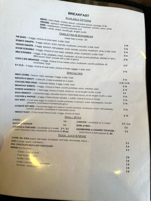 Menu photo 8 Stubbys Breakfast and BBQ Cool, CA