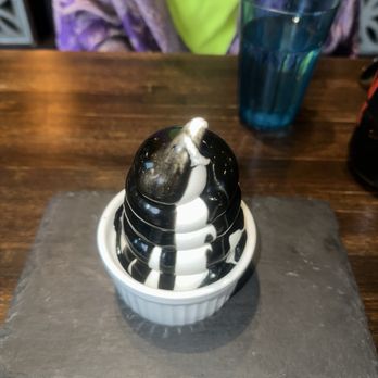 Tamari Bar - Baiten soft serve (black sesame) - Izakaya Near Me - Seattle, Washington Tamari Bar - Baiten soft serve (black sesame) - Izakaya Near Me - Seattle, Washington