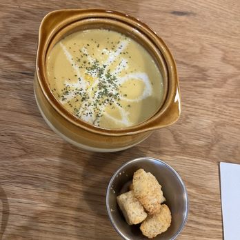 Curry Hyuga - Corn Potage Soup - Japanese Curry Near Me - Cupertino, California