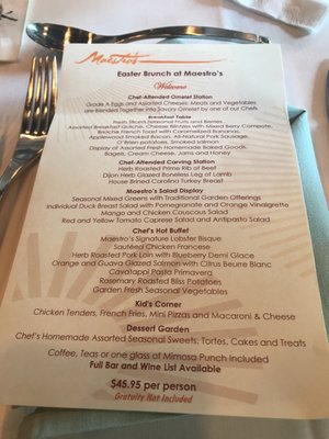 Menu photo 4 Maestro's Restaurant Tampa, FL