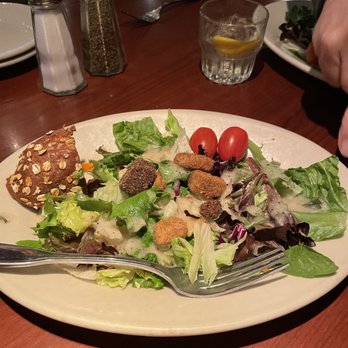 Black Angus Steakhouse - House salad w/vinaigrette dressing, excellent - Steakhouses Near Me - Temecula, California Black Angus Steakhouse - House salad w/vinaigrette dressing, excellent - Steakhouses Near Me - Temecula, California