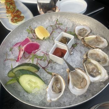 Clayton Club - Half shell oysters tiny but fresh - Lounges Near Me - Sacramento, California
