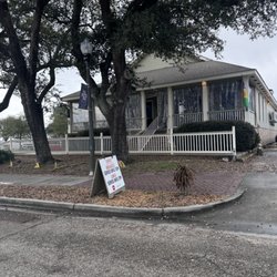 Outside
