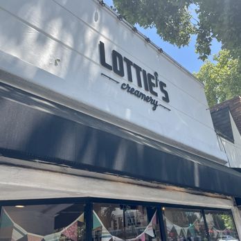 Lottie's Creamery - Sign - Ice Cream & Frozen Yogurt Near Me - Walnut Creek, California Lottie's Creamery - Sign - Ice Cream & Frozen Yogurt Near Me - Walnut Creek, California