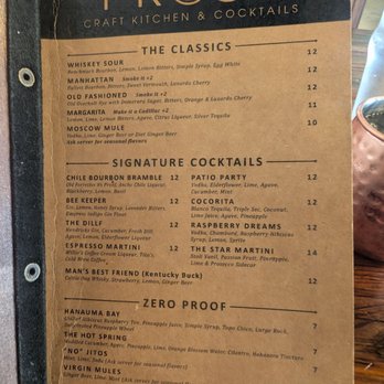 Proof Craft Kitchen and Cocktails - Can't go wrong with the Moscow - Pizza Near Me - Star, Idaho
