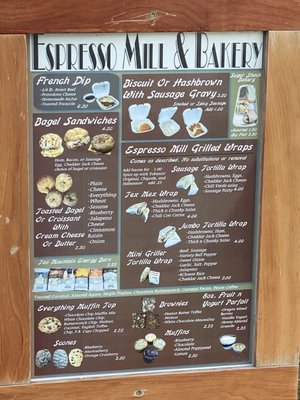 Menu photo 7 Espresso Mill & Bakery Coos Bay, OR