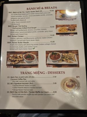 Menu photo 8 AK Kitchen San Jose, CA