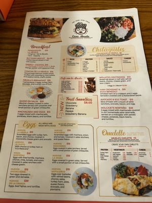 Menu photo 2 La Casa De La Abuela Pharr, TX Menu photo 2 La Casa De La Abuela Pharr, TX