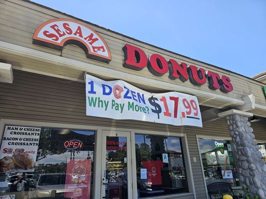 Sesame Donuts by null